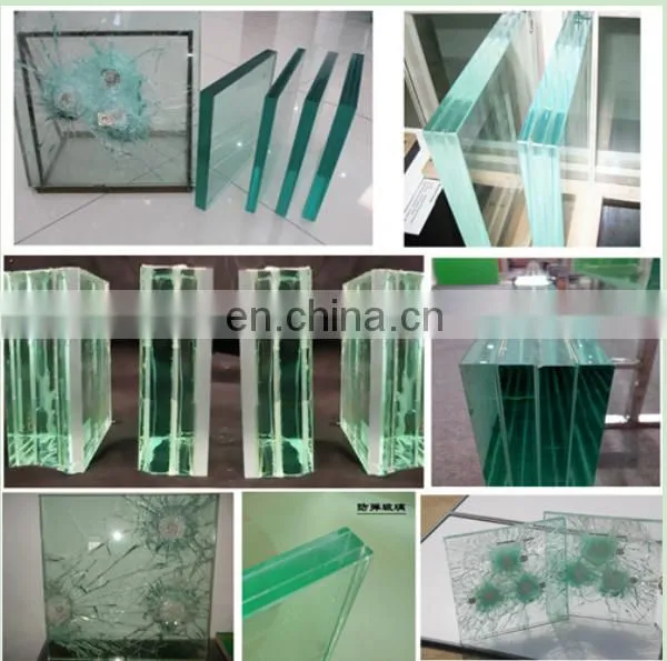 super strength unbreakable bulletproof glass manufacturer with good bullet proof glass price