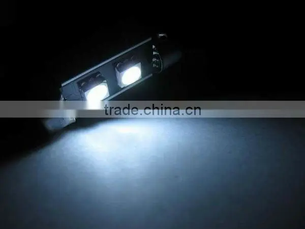 High quality LED 2SMD 5050 Festoon Light Bulb