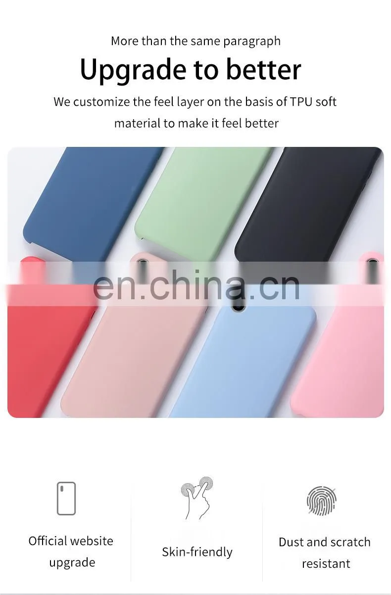 2020 Cell Phone Case Hot Amazon Eco-Friendly Factory Top Seller Transparent Wholesale Silicon For Xiaomi For Apple Iphone Case