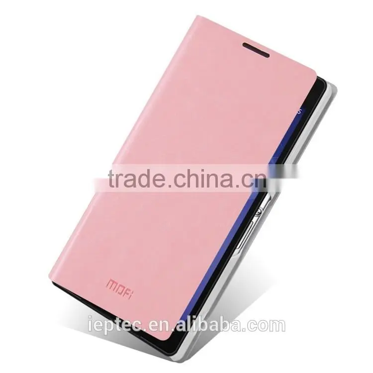 MOFi PU Leather Flip Case Cover for Sony Xperia Z2, L50t, L50u, Mobile Phone Case