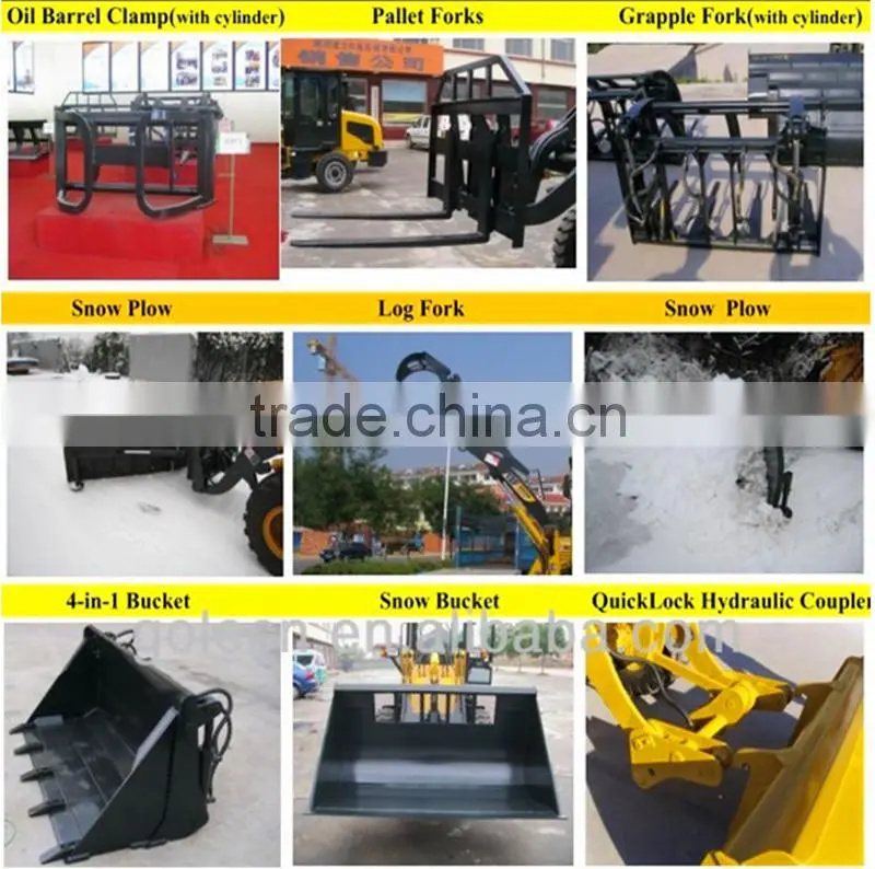 2.5ton wheel loader Front wheel loader