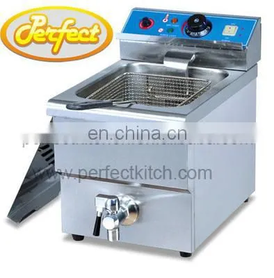 Stainless Steel Counter Top 2 Tank 2 Basket Electric Chips Fryer