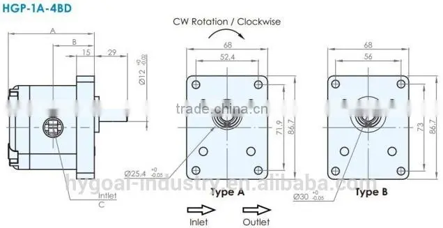 internal gear pump micro gear pump price china supplier