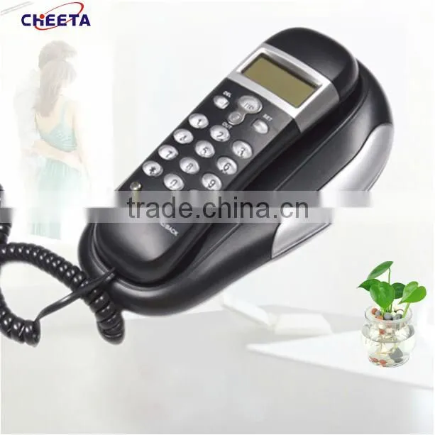 Fashionable trimline landline phones with low price and id display