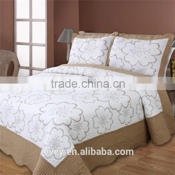 high quality best price hot selling 100%cotton reactive printed quilted patchwork bedspread