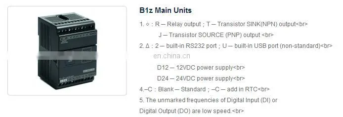 Fatek PLC B1/B1Zseries B1Z-40MT2-D24S 100% brand new