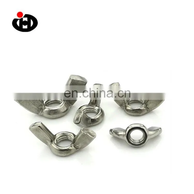 Factory Hardware Fasteners Hot Sales Stainless Steel Butterfly Wing Nuts