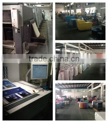 a4 customized company paper folding manual file folder