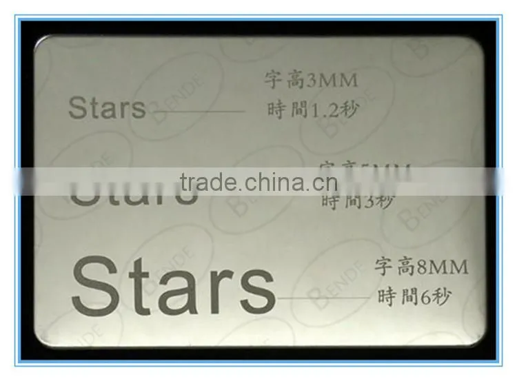 Fast speed yag laser marking machine