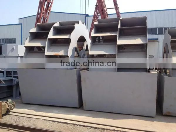 Bucket sand washing plant by domestic and foreign customers welcome