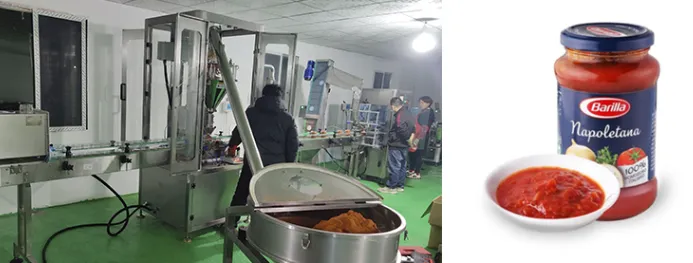 Automatic Tomato Paste Jam Processing Line