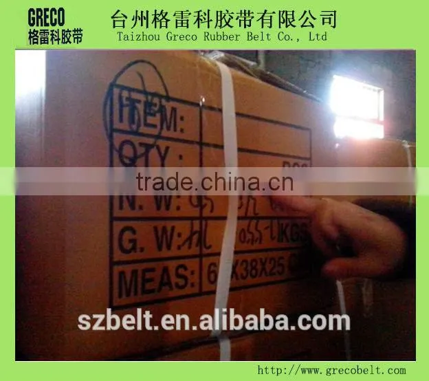 good quality rubber poly v belt
