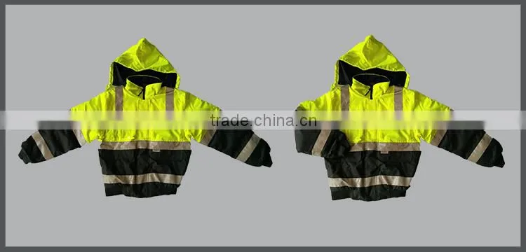 high quality reflective strip safety jacket