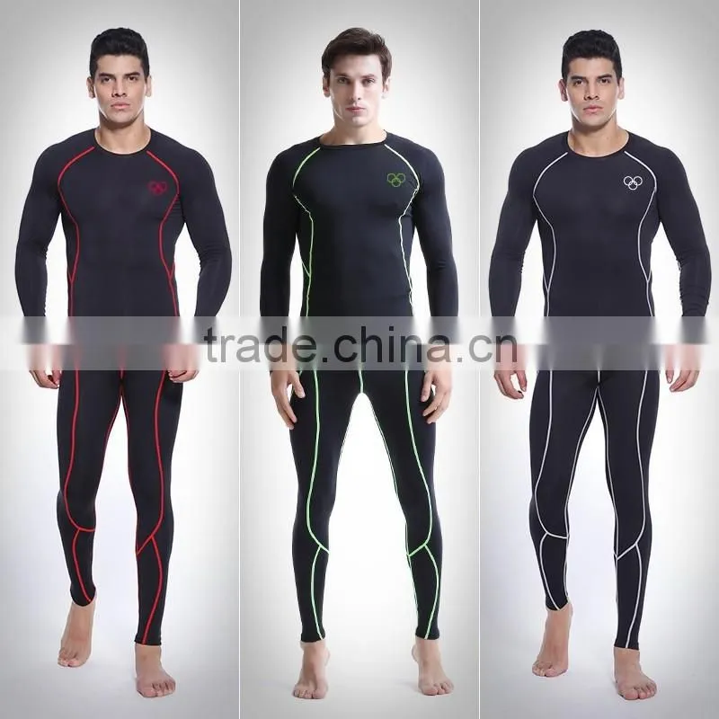 (OEM/ODM Factory)Sportswear Product Type and Sports Thermal Compression Base Under Layers Long Tops Skin Wear
