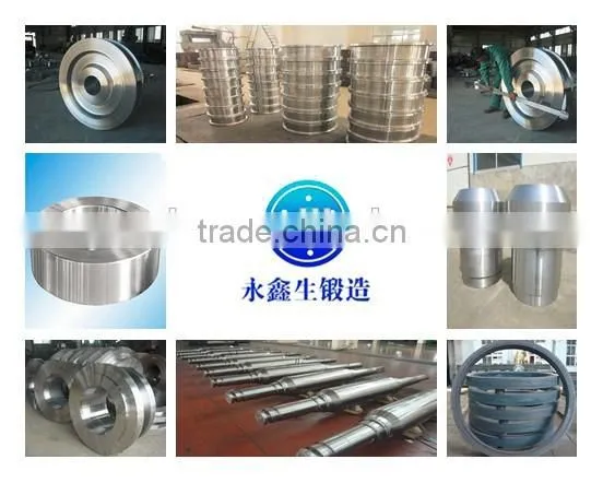 Casting/forging/machining large size forging