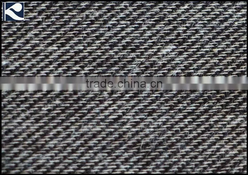 95% cotton indigo dyed knit denim