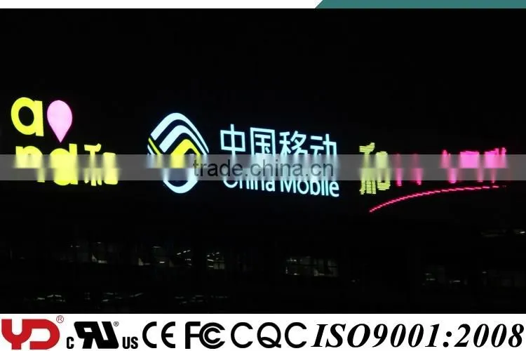 YD IP68 CE UL FCC Approved V-0 12V Serial Control LED Pixel Decoration Advertising Lights