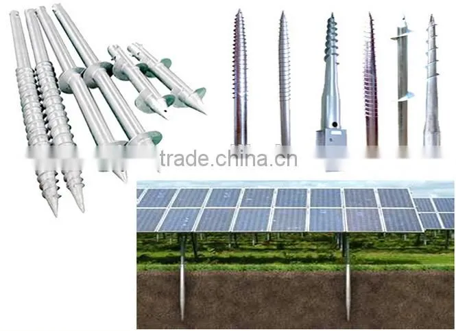 Durable solar panel mounting brackets Hot-dip Galvanized brackets