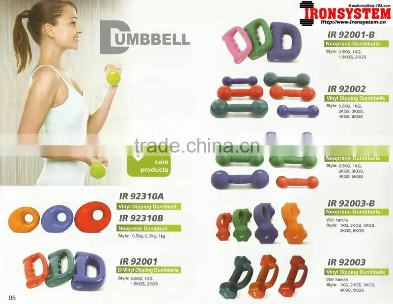 Colorful Neoprene Hand dumbbell Weights