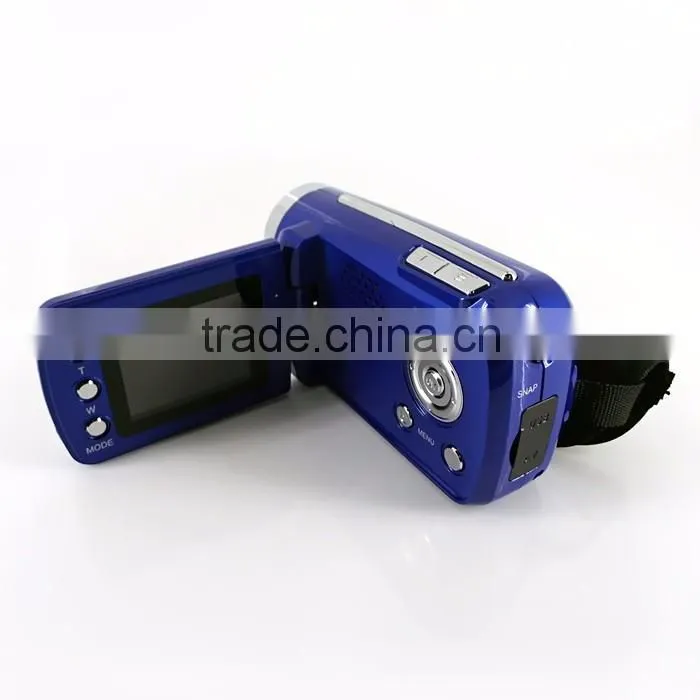 HD 12MP digital camcorder with led flash light video camera