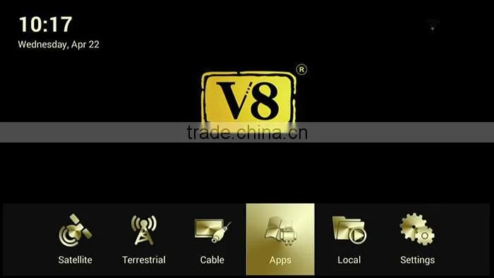 Newest Quad Core Android TV Box Combo DVB-S2 DVB-T2 DVB-C 4K Full HD Wifi Bluetooth Support