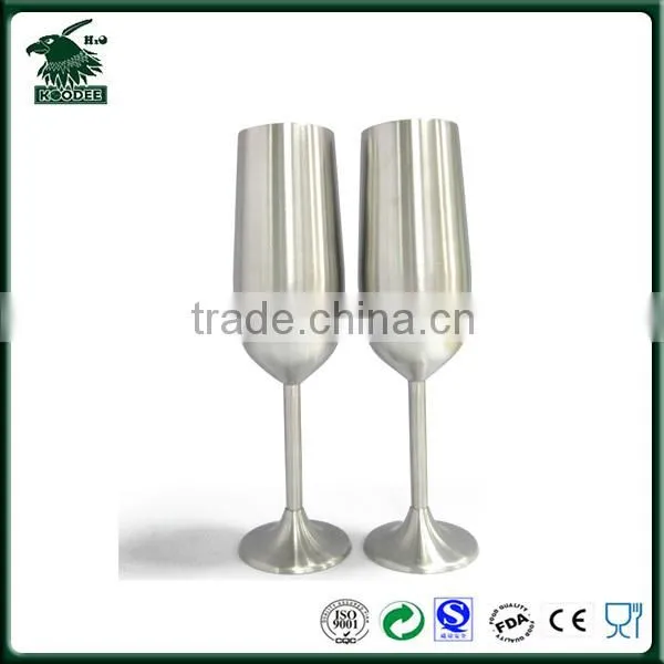 Father's day Gift BPA Free Stainless Steel Wine Glass Unbreakable Wine Glass