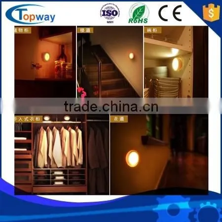 Stick or Hung On Wall Automatic LED Sensor Wireless Night Light for room