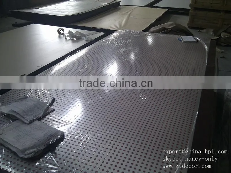 aluminum hpl /metallic hpl/high pressure laminate