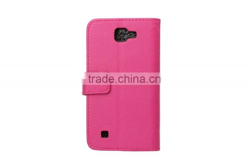 MMT Shockproof Luxury Litchi Grain with Photo Frame PU Leather Flip Case for LG K4 Wallet Cover with Card Slot Flip Case MT-5668