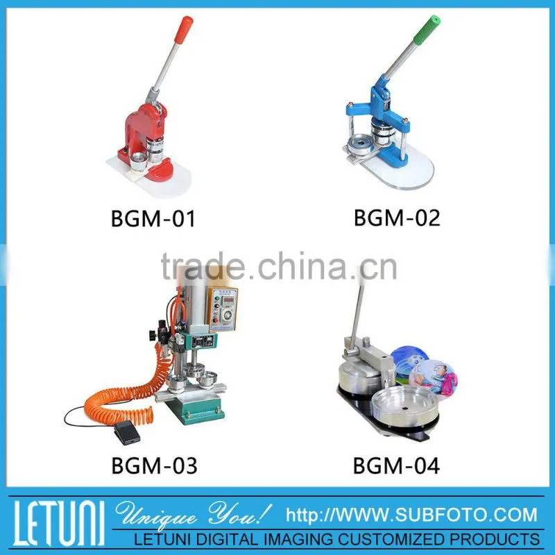 Button Pin Press Covering Machine