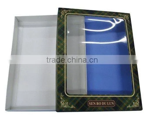 2011 high quality hair box with PVC window