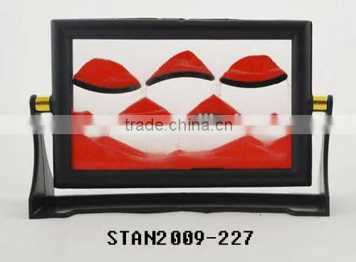STAN2009-227 Moving sand art with Wooden frame sand art
