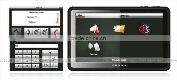 D051 - 5 inch car black box with gps Bluetooth HD 800*480