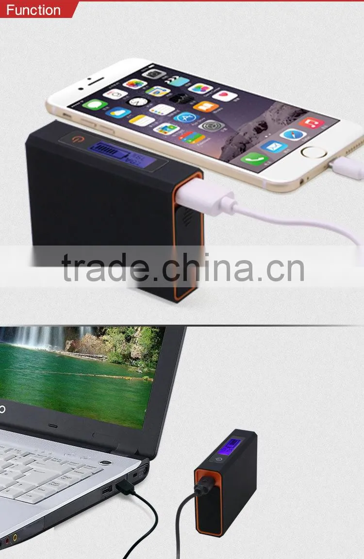 best seller LCD screen 4400mah high quality best power bank
