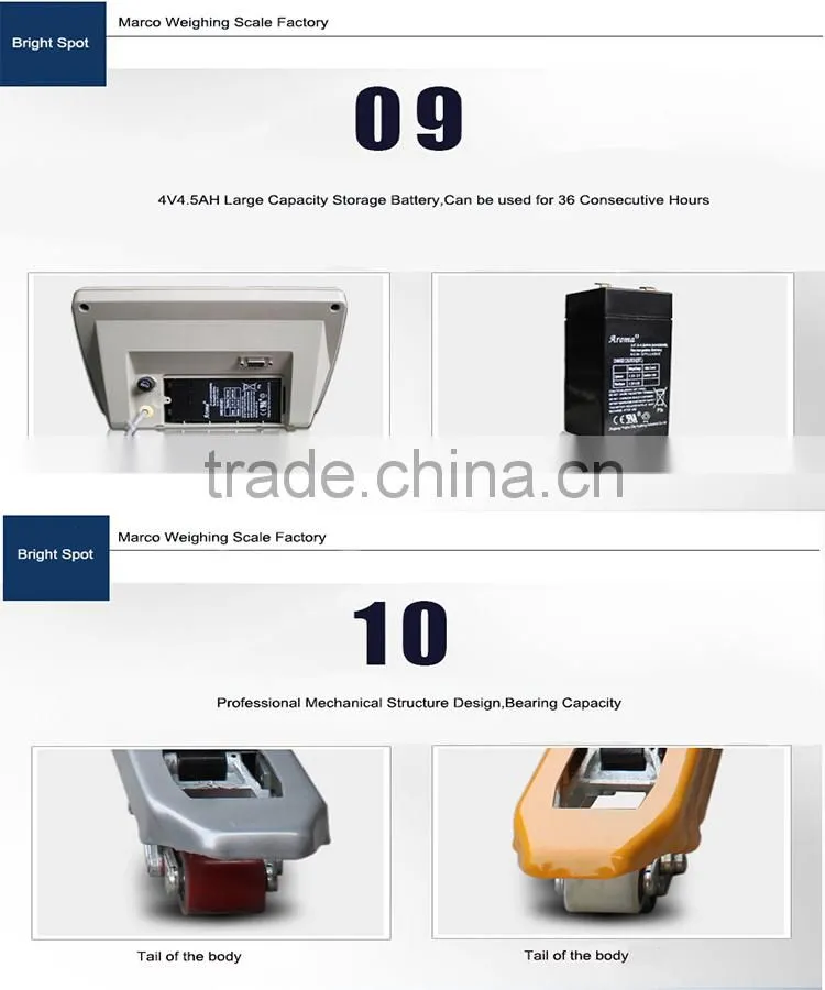 2015 New Hydraulic Digital Electronic Pallet Scale