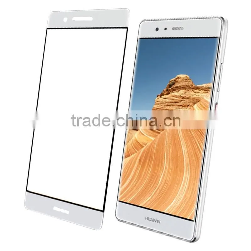 highly clear 9H 2.5D for huawei P9 plus glass screen protector