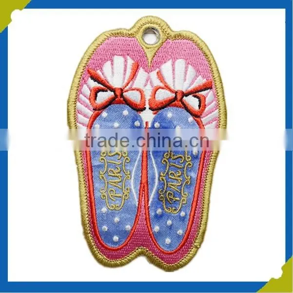 custom logo with security uniform name round patches