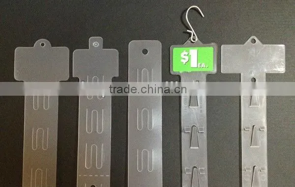 Multifunctional display clip strip