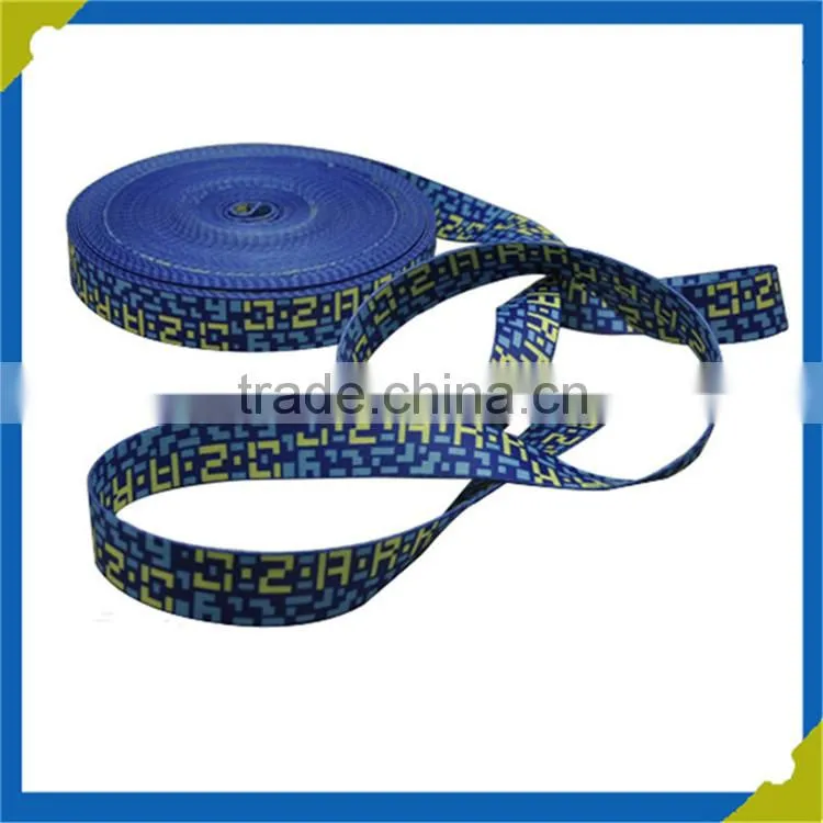 High quality customized black nylon webbing