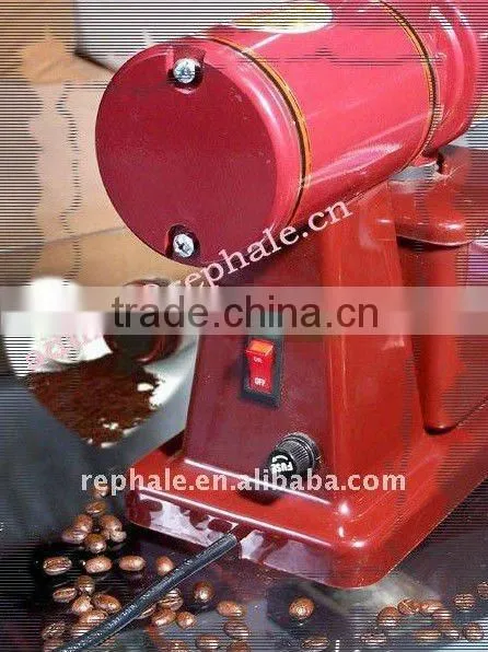 red, light weight, easy to operate coffee grinding machine