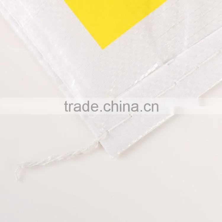 PP woven fabric with lamination shopping bag ,gift bag ,hole plastic handle ,with CMYK printing