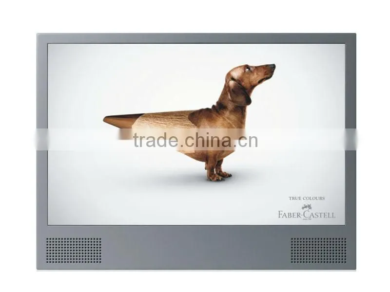 Retail store wall mount 22 inch video display advertising player