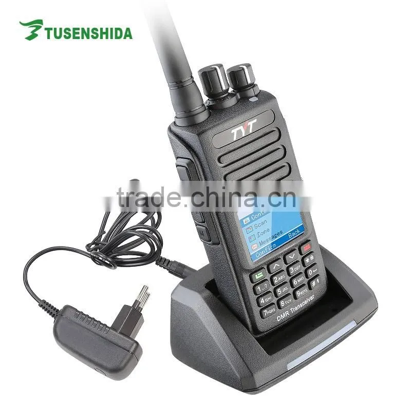 Dual Band Dual Display Handie Walkie Talkie TYT MD-390 Newly Launched DMR Digital Two-Way Radio