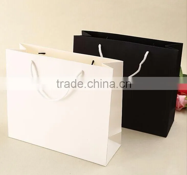 Custom Design Printed Shopping Brown Kraft Paper Bag