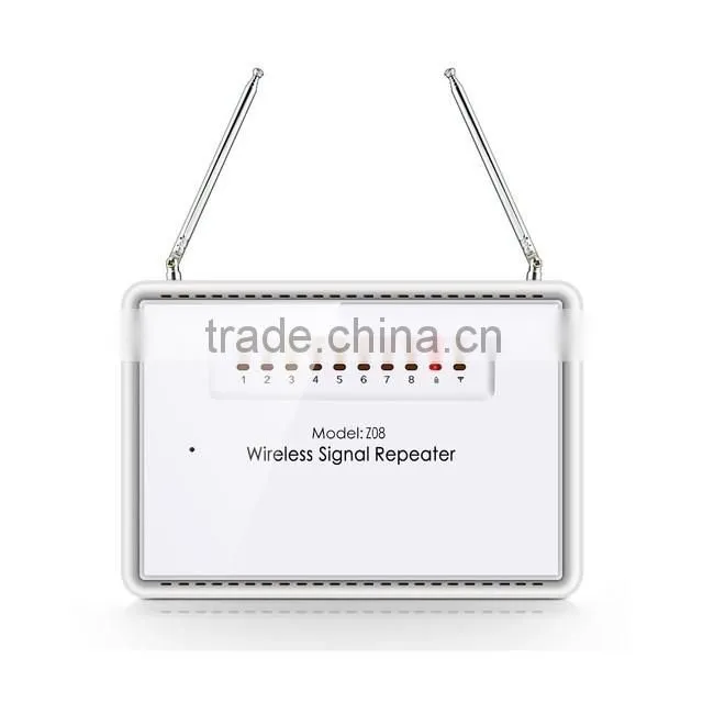 Wireless Signal Repeater Transmitter Enhance Sensors Signal 433MHz Extender For PSTN gsm Home Security Burglar Alarm System