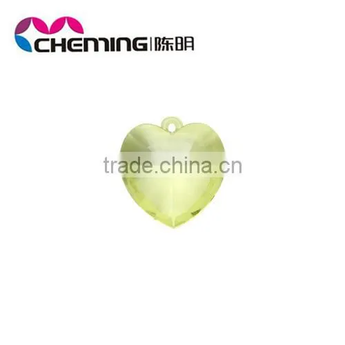 2014 new design wholesale heart shape acrylic beads