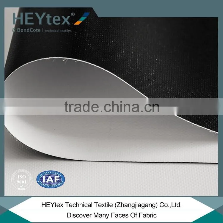 Heytex advertising black back banner pvc