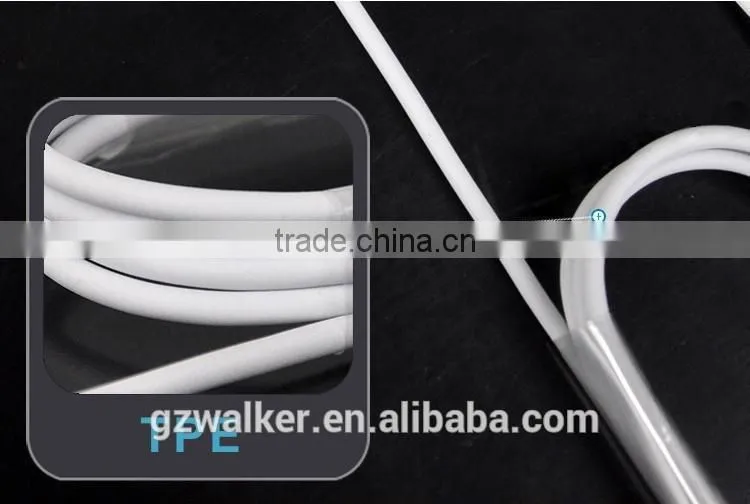 1M high quality mobile phone charger cable usb round cable for apple iphone 5 6