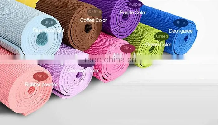 Wholesale Eco-friendly pvc yoga mat