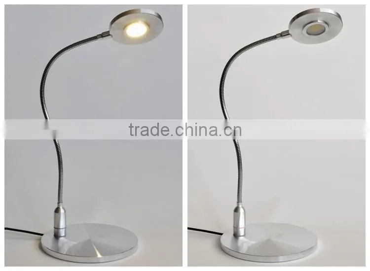 Alibaba express 5W LED touch senser table reading lamp T2243